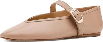 Marc Fisher Godea Womens Dress Flat Shoes Light Natural Leather : 9.5 M