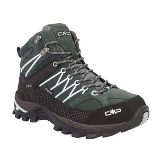 F.lli Campagnolo Wanderschuh CMP RIGEL MID WMN WP TREKKING SHOES, Damen, Gr. 39, gr&uuml;n (trek gr&uuml;n, jade), Leder, Schuhe Wanderschuh, wasserdicht