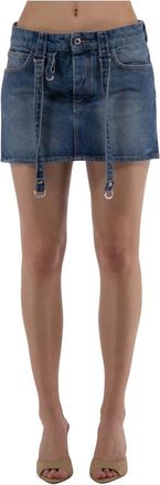 Off-white Mujer, Faldas, Azul, Talla: M