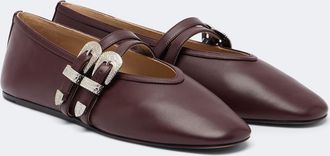 Le Monde Beryl Le Monde B&eacute;ryl Claudia leather Mary Jane flats