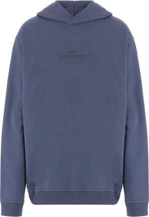 Maison Margiela Cotton Sweatshirt with Subtle Embroidered Logo