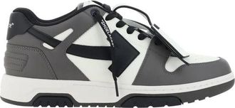 Off-white Iconische Pijllogo Sneakers - Heren - Sneakers - Zwart - 44 EU - Leer - Schoenen