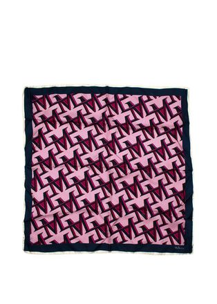 Mulberry Two Tone Pink Silk Scarf