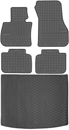 OEM Bmw Serie 2 F45 Minivan (active Tourer) De Septiembre De 2014 A Octubre De 2021. Juego De Alfombrillas De Goma Para Coche Y Alfombrilla Para Maletero