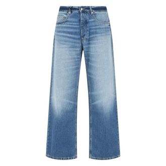 Icon Denim Los Angeles Straight Jeans, male, Blue, Size: W30 Wide Leg Jeans