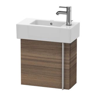 Duravit M&oacute;dulo Mural Duravit Vero 6270, Con 1 Puerta, Bisagra De Puerta A La Izquierda, 450 Mm, Color (frente/cuerpo): Nogal Natural Decorado - Ve6270l7979