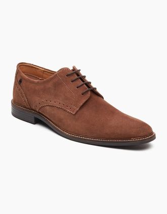 base Mens Eton Mens Lace Up Shoes - Cream - Size: 11