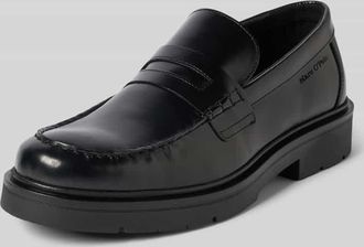 Marc O'Polo Slipper aus Rindsleder in Black, Größe 46