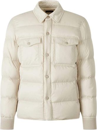 Tom Ford Gewatteerd Nylon Donsjack - Heren - Winterjassen - Wit - L - Nylon - Jassen
