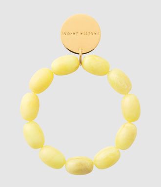 Vanessa Baroni Bracelet Olive Flex Lemon Marble