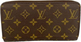 Louis Vuitton Brown Coquelicots Long Wallet (Bi-Fold) (Pre-Owned)