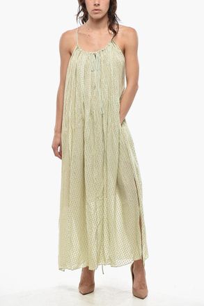 Stella McCartney Silk-Blend Dress NADIA with Lurex Details Stella McCartney