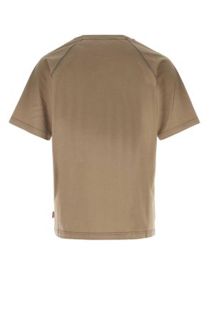 Diesel Mens Cappuccino Cotton T-Forb T-Shirt 7fy Exterior