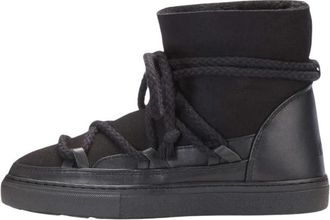 INUIKII Classic Sneaker - Dames - Winterlaarzen - Zwart - 37 EU - Leer - Schoenen