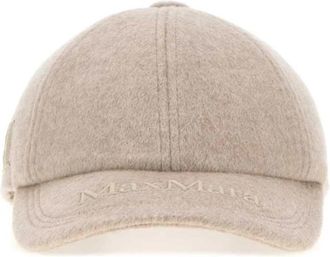 Max Mara Mxalancia Cap - unisex - Petten - Beige - 56 CM - Accessoires