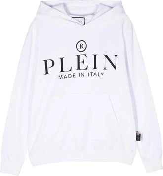 Philipp Plein Felpa Hoodie - Heren - Hoodies - Wit - XL - Hoodies & sweatvesten