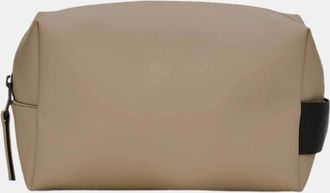 Rains Wash Bag Small - 133 Beige - Tan - Size: ONE size