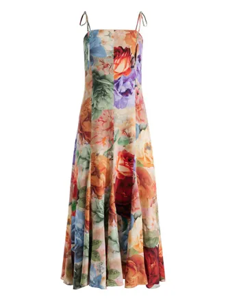 Alice & Olivia Jeannette Midi Dress-Donna