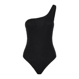 Missoni One-piece, female, Black, Size: S One-shoulder Swimsuit