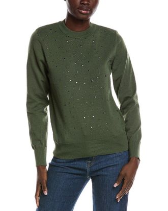 Nanette Lepore Studded Front Sweater