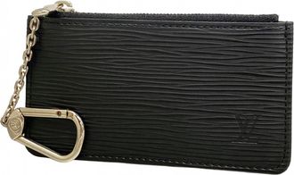 Louis Vuitton Noir Coin Purse/Coin Case (Pre-Owned)