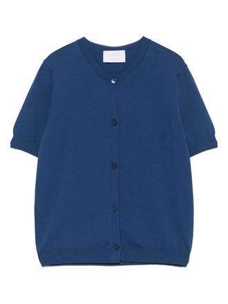 Daniele Fiesoli fine-knit T-shirt - Blue