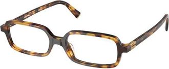 Miu Miu Authentieke stijlvolle brillen met eersteklas service - Dames - Brillen - Bruin - 51 MM - Accessoires