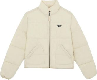 Dickies Down Jassen - Dames - Gewatteerde jassen - Beige - L - Leer - Jassen
