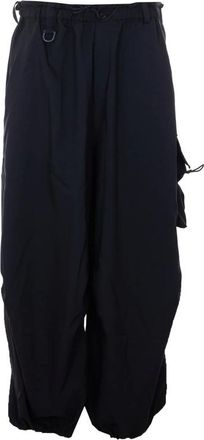 Yohji Yamamoto Elasticated Cargo Track Pants