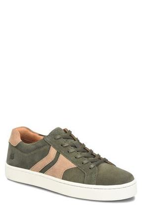 B&oslash;rn Beck Tie Low Top Sneaker in Dark Green Suede at Nordstrom Rack, Size 11.5