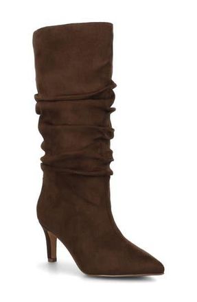 Journee Collection Sonnet Knee High Boot in Chocolate at Nordstrom Rack, Size 9.5