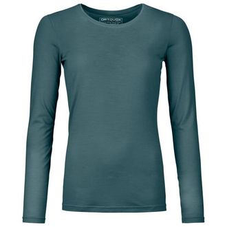 Ortovox 150 Cool Clean L/S Merinoshirt f&uuml;r Damen | blau