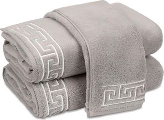 Matouk Adelphi Cotton Bath Towel in Sterling at Nordstrom