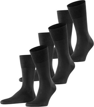 Falke Tiago Cotton Dress Socks in Black at Nordstrom, Size Medium