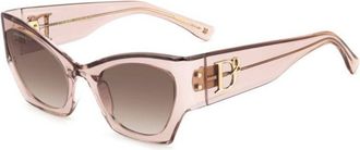 Dsquared2 D2 0132/S 8XO/HA Womens Sunglasses Pink Size 55