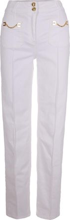 Elisabetta Franchi Campo Chromefree White/Matcha Sneaker