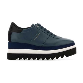 Stella McCartney Stella McCartney, Sneakers, female, Blue, Size: 10 US Sneak-Elyse Platform Sneakers