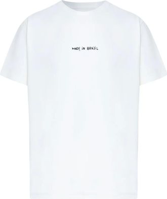 Osklen Katoenen T-shirt - Wit