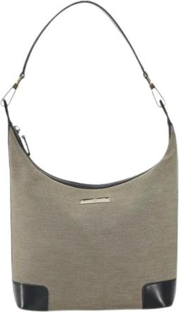 Gucci Pre-owned Canvas Schoudertas - Dames - Vintage Schoudertas - Beige - ONE Size - Vintage