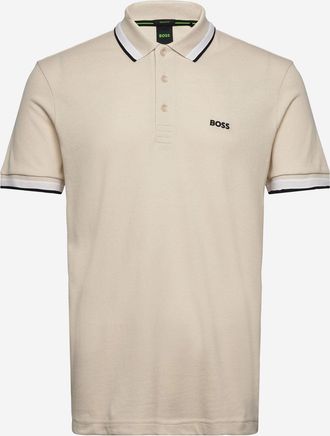 HUGO BOSS Cotton Piqu&eacute; Polo Shirt With Logo
