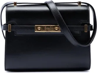 Saint Laurent Pre-owned Saint Laurent Mini Smooth Calfskin Manhattan Crossbody Ladies 0VAMYEDNBPD8J30D