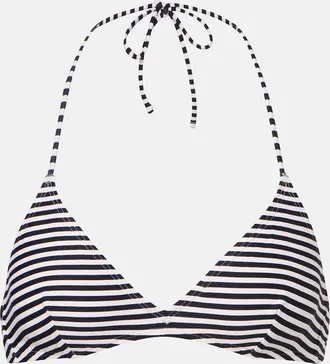 Nili Lotan Striped bikini top