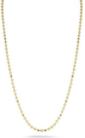 Glaze Jewelry 18K Gold Plated Sterling Silver Ball Chain Necklace at Nordstrom Rack