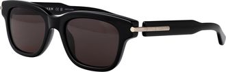 Alexander McQueen Unisex Sunglasses Am0497s Black-Black-Grey Acetate Black/black/grey