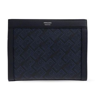 Ferragamo Pochette con cinturino - - Accessories - Uomo - Blu - ONE SIZE