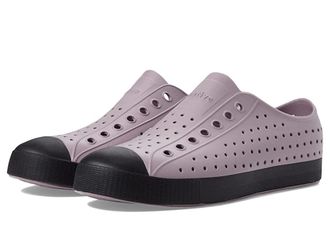 Native Jefferson Shoes Wildflower Purple/Jiffy Black : Mens 10 - Womens 12 Medium, Synthetic