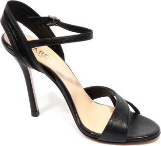 Marc Ellis Gekraste Sandaal Gemaakt in Itali&euml; - Dames - Sandalen met hakken - Zwart - 37 1/2 EU - Schoenen