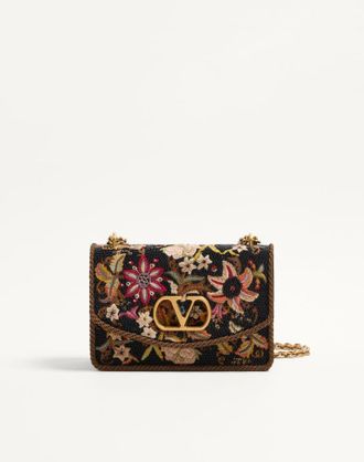 Valentino Garavani Borsa A Spalla Valentino Garavani Vain Ricamata Donna MULTICOLOR UNI