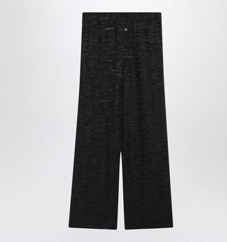Maison Margiela Wide Trousers With Graphic Print