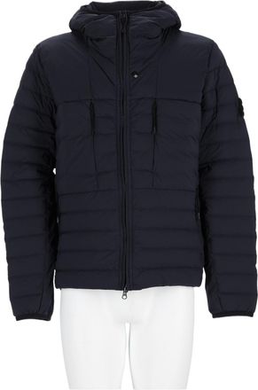Stone Island Quilted Water-Repellent Hooded Polyamide Jacket
